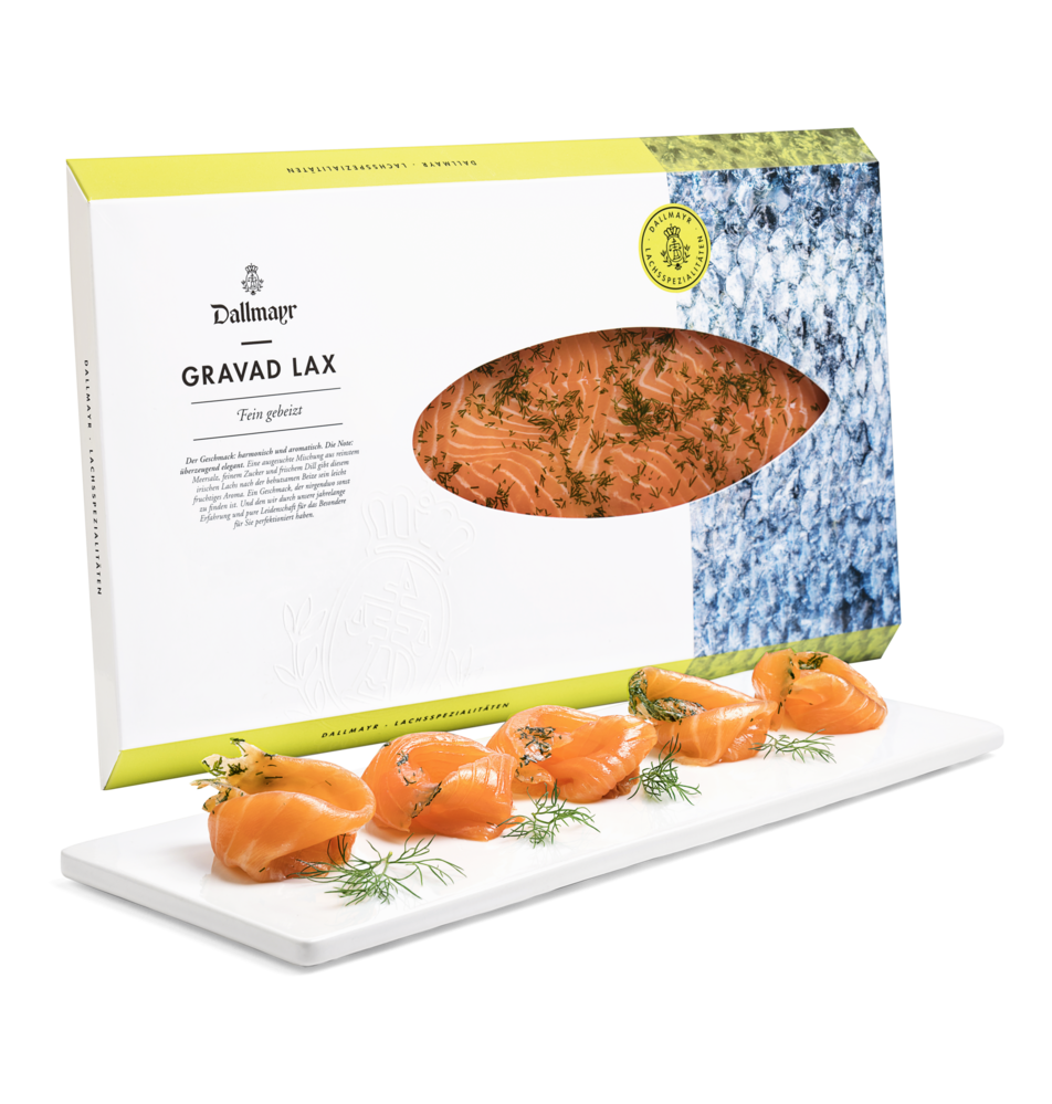 Gravad Lax fein gebeizt Gravad Lax fein gebeizt