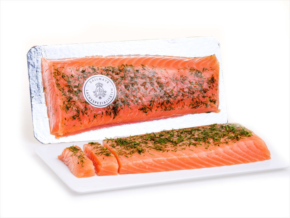 Schottischer Gravad Lax Rückenfilet Schottischer Gravad Lax Rückenfilet