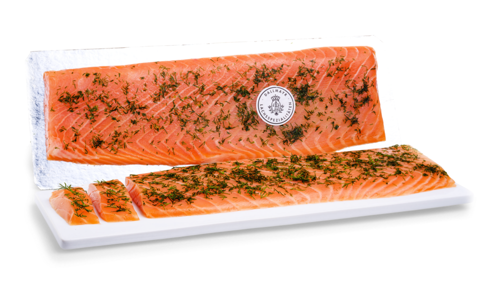Schottischer Gravad Lax Bauchfilet Schottischer Gravad Lax Bauchfilet