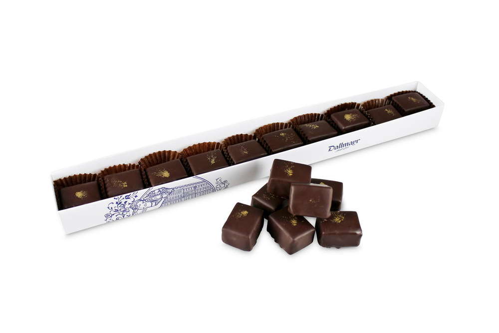 Pralinen "Klarsichtstange" Carré Noir Dallmayr Pralinen "Klarsichtstange" Carré Noir Dallmayr