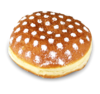 Zwetschgenkrapfen gepudert Zwetschgenkrapfen gepudert