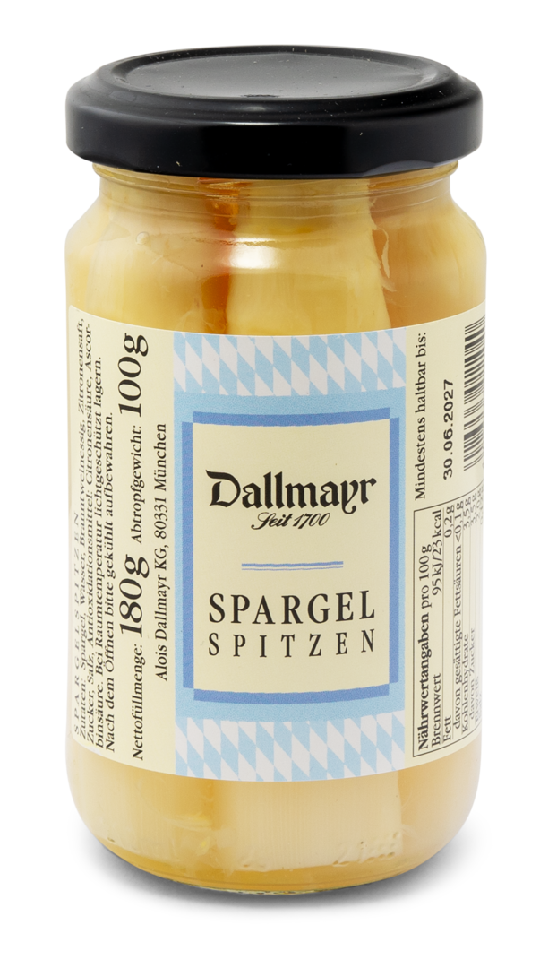 Image of Spargelspitzen im Glas