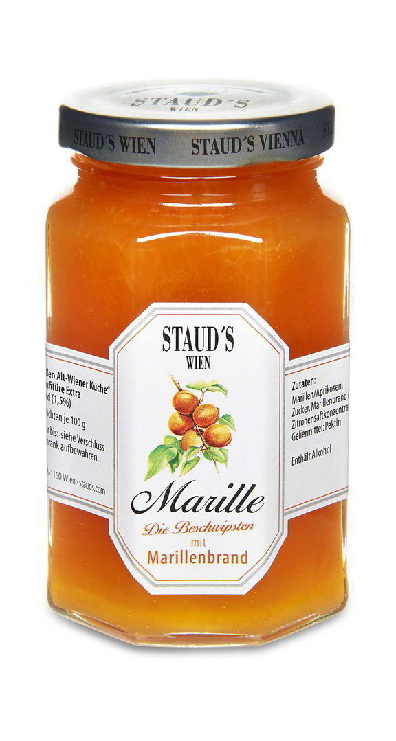 Marillenkonfitüre extra mit Marillenbrand