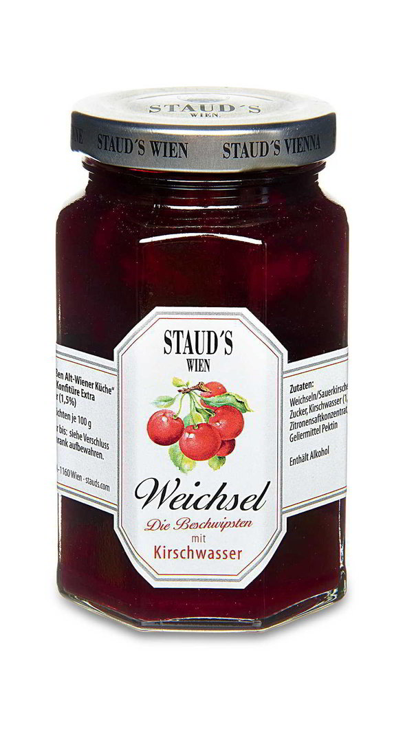 Sauerkirschkonfitüre extra Weichsel & Kirschwasser