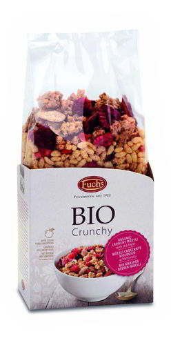 Bio Knusper Müsli mit roten Früchten Bio Knusper Müsli mit roten Früchten