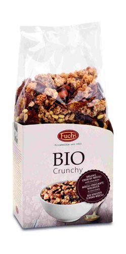 Bio Knusper Müsli mit Schokolade und Haselnüssen Bio Knusper Müsli mit Schokolade und Haselnüssen
