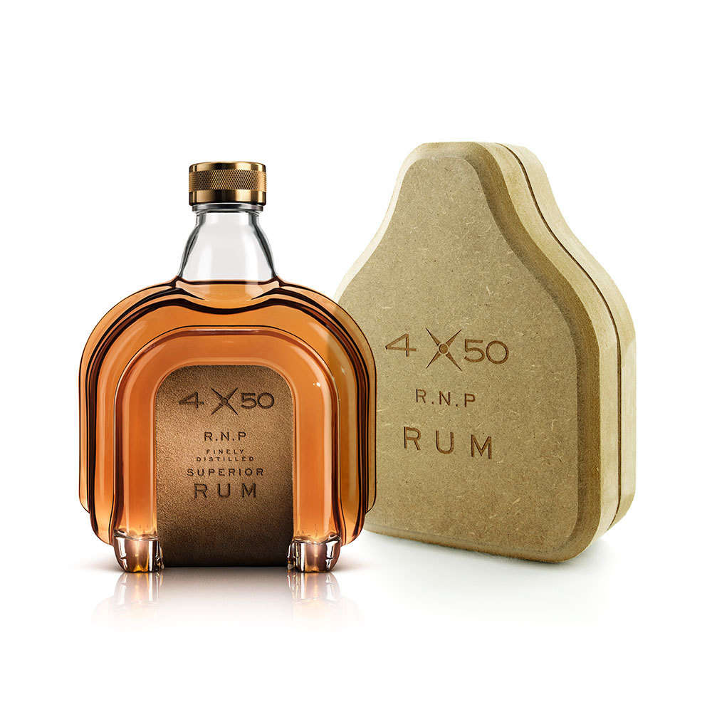 4X50 R.N.P. Finely Distilled Superior Rum 4X50 R.N.P. Finely Distilled Superior Rum
