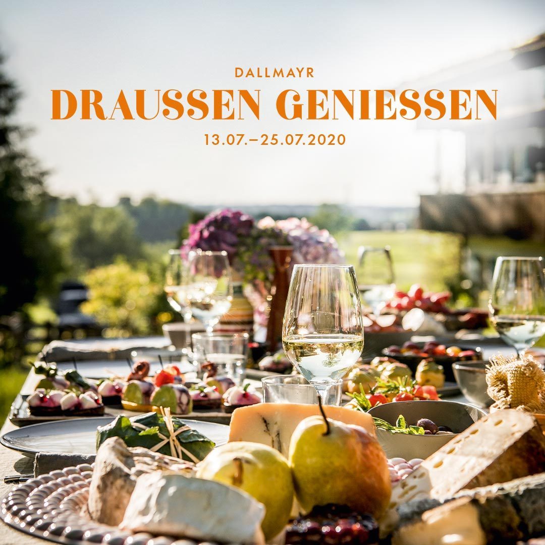 Draußen genießen!