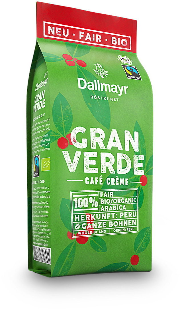 Gran Verde ganze Bohne 220g Bio