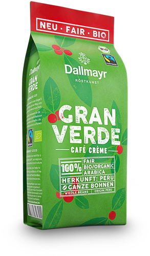 Gran Verde ganze Bohne 220g Bio Gran Verde ganze Bohne 220g Bio