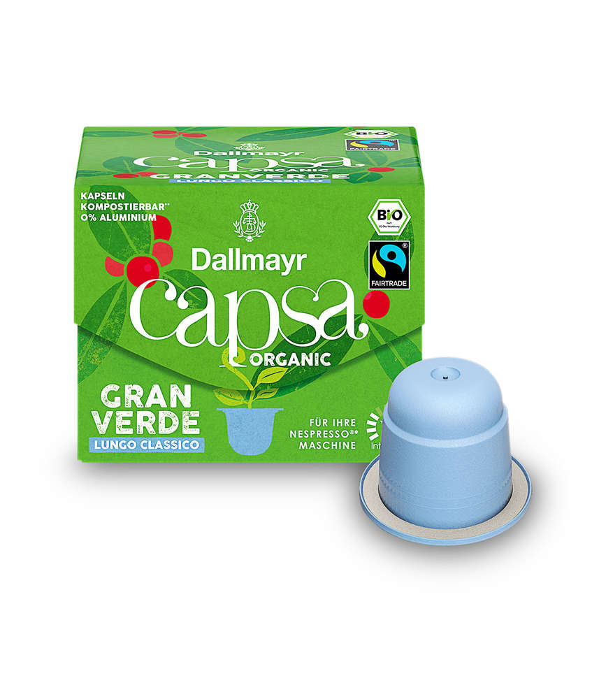 capsa Gran Verde Lungo classico Bio capsa Gran Verde Lungo classico Bio