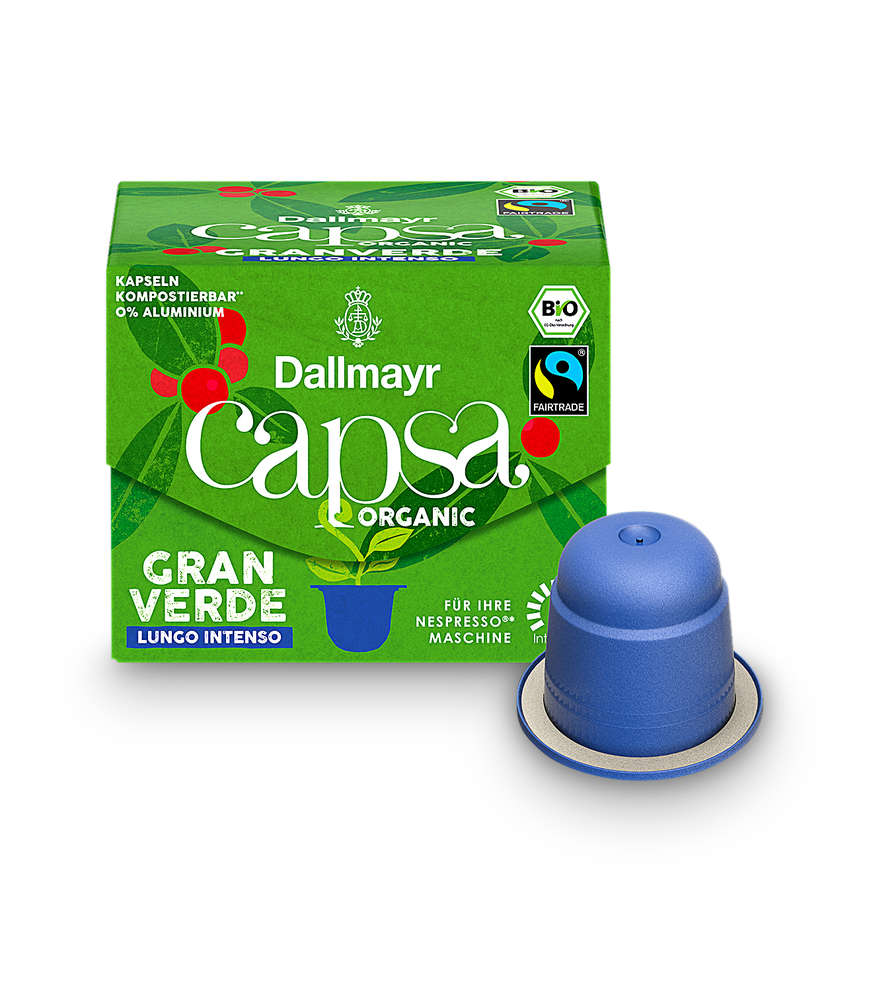 capsa Gran Verde Lungo intenso Bio capsa Gran Verde Lungo intenso Bio