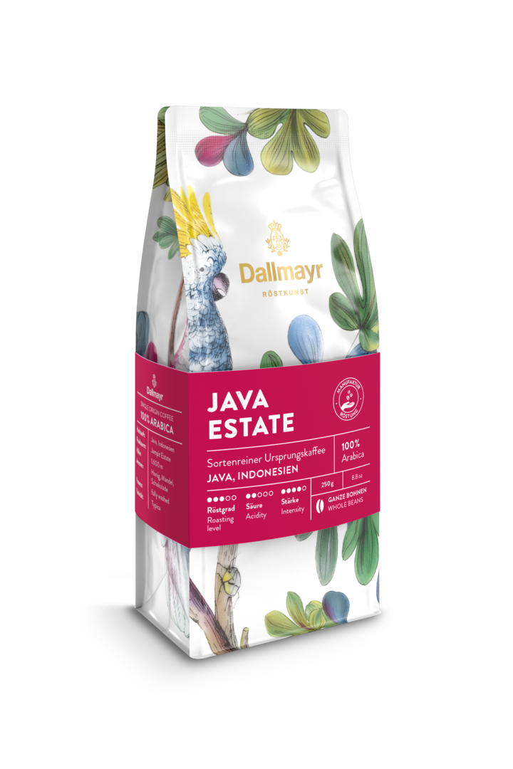 Röstkunst Java Estate 250g ganze Bohne