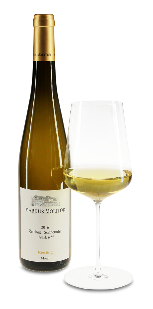 Image of 2016 Zeltinger Sonnenuhr Riesling Auslese** fruchtsüß