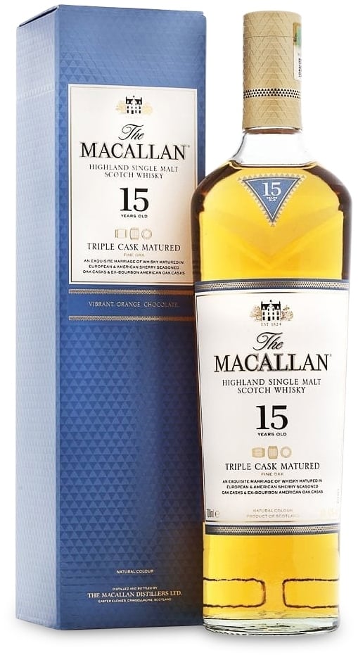 The Macallan Triple Cask Matured 15 years The Macallan Triple Cask Matured 15 years