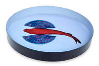 Tablett Koi rund Curiosito 30cm Durchmesser Tablett Koi rund Curiosito 30cm Durchmesser