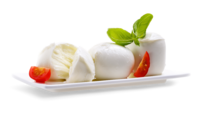 Mozzarella di Bufala, Rohmilch mind. 52% Fett i. Tr. Mozzarella di Bufala, Rohmilch mind. 52% Fett i. Tr.