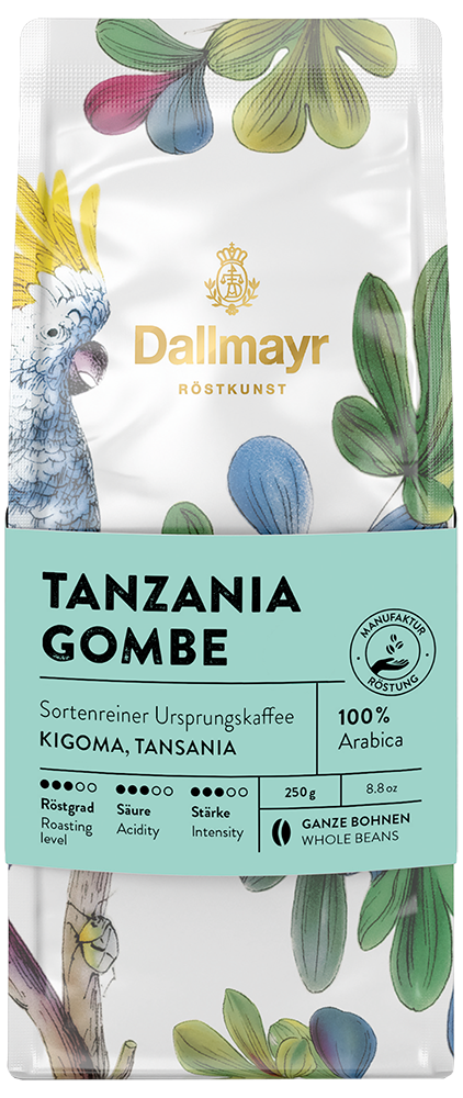 Röstkunst Tanzania Gombe Jane Goodall 250g ganze Bohne Röstkunst Tanzania Gombe Jane Goodall 250g ganze Bohne