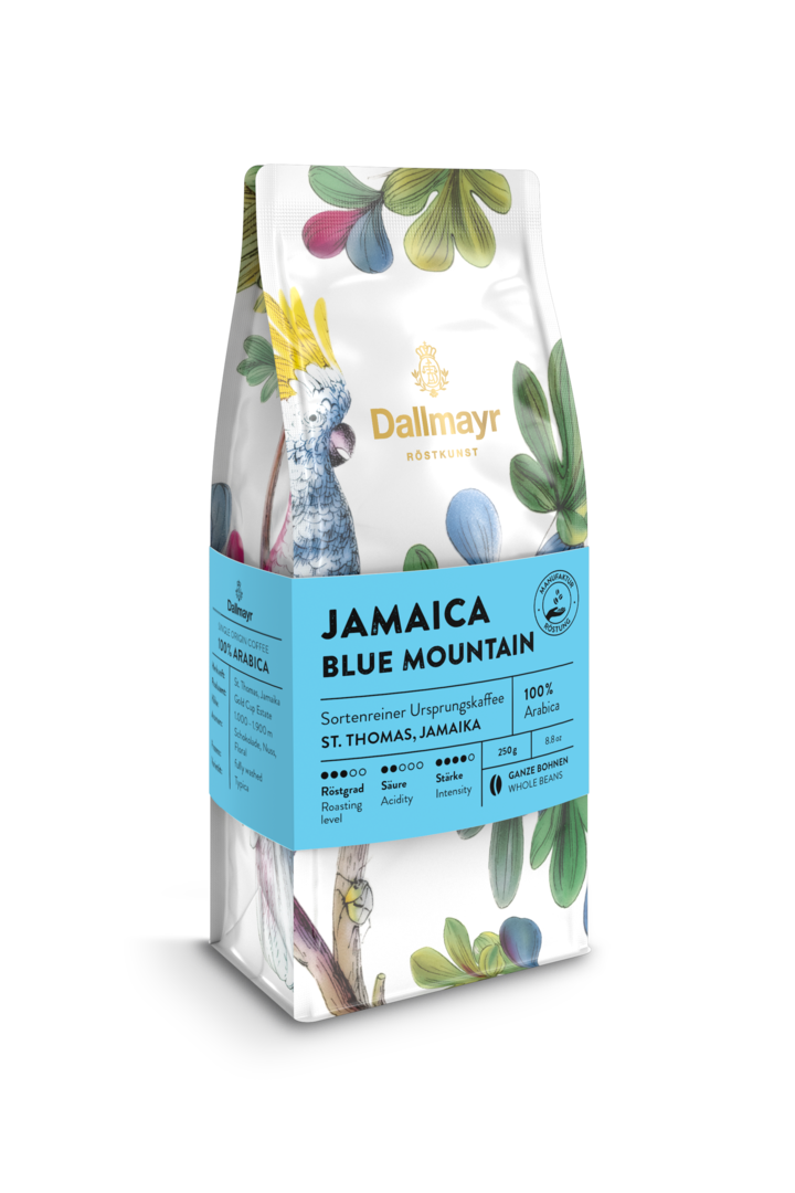 Röstkunst Jamaica Blue Mountain 250g ganze Bohne