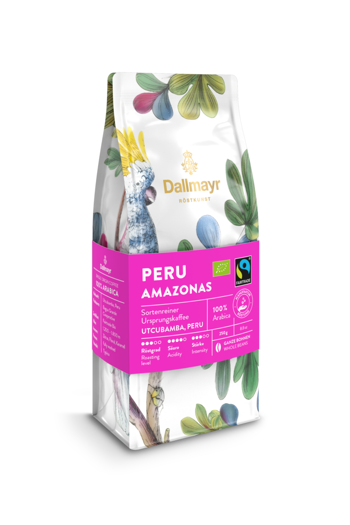 Röstkunst Peru Amazonas 250g ganze Bohne