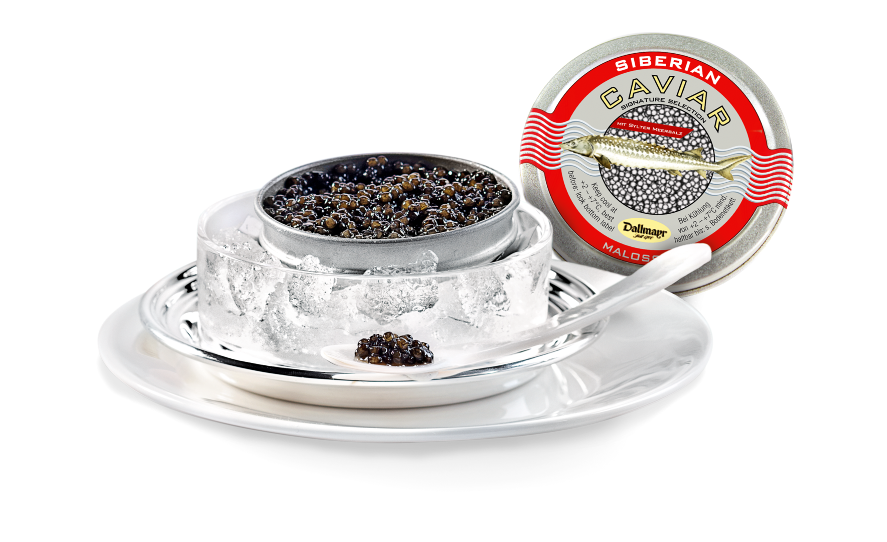 Image of Siberian Malossol Caviar Signature 50g Selektion Dallmayr