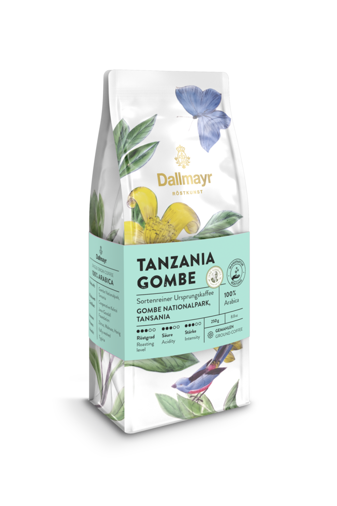 Röstkunst Tanzania Gombe Jane Goodall 250g gemahlen