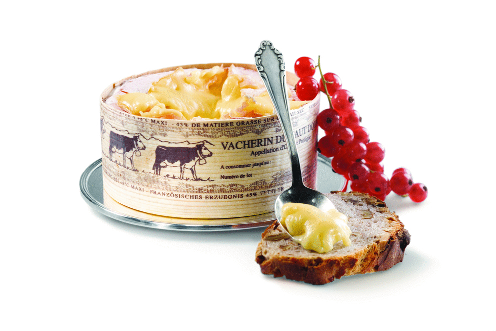 Vacherin Mont-d´Or AOC Rohmilch, mind. 45% Fett i. Tr. Vacherin Mont-d´Or AOC Rohmilch, mind. 45% Fett i. Tr.