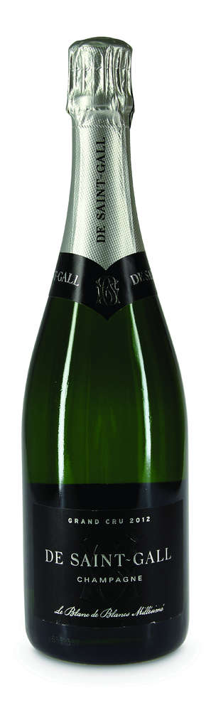 Champagne de Saint Gall Grand Cru Millésime 2012 Blanc de Blancs Brut