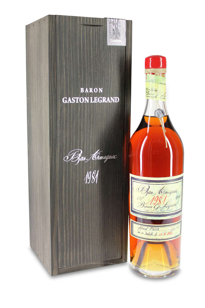 1981 Bas Armagnac "Baron Gaston Legrand" 1981 Bas Armagnac "Baron Gaston Legrand"
