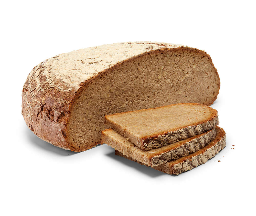 Landbrot mit Sonnenblumenkernen und Gewürzen halb Dallmayr Landbrot mit Sonnenblumenkernen und Gewürzen halb Dallmayr