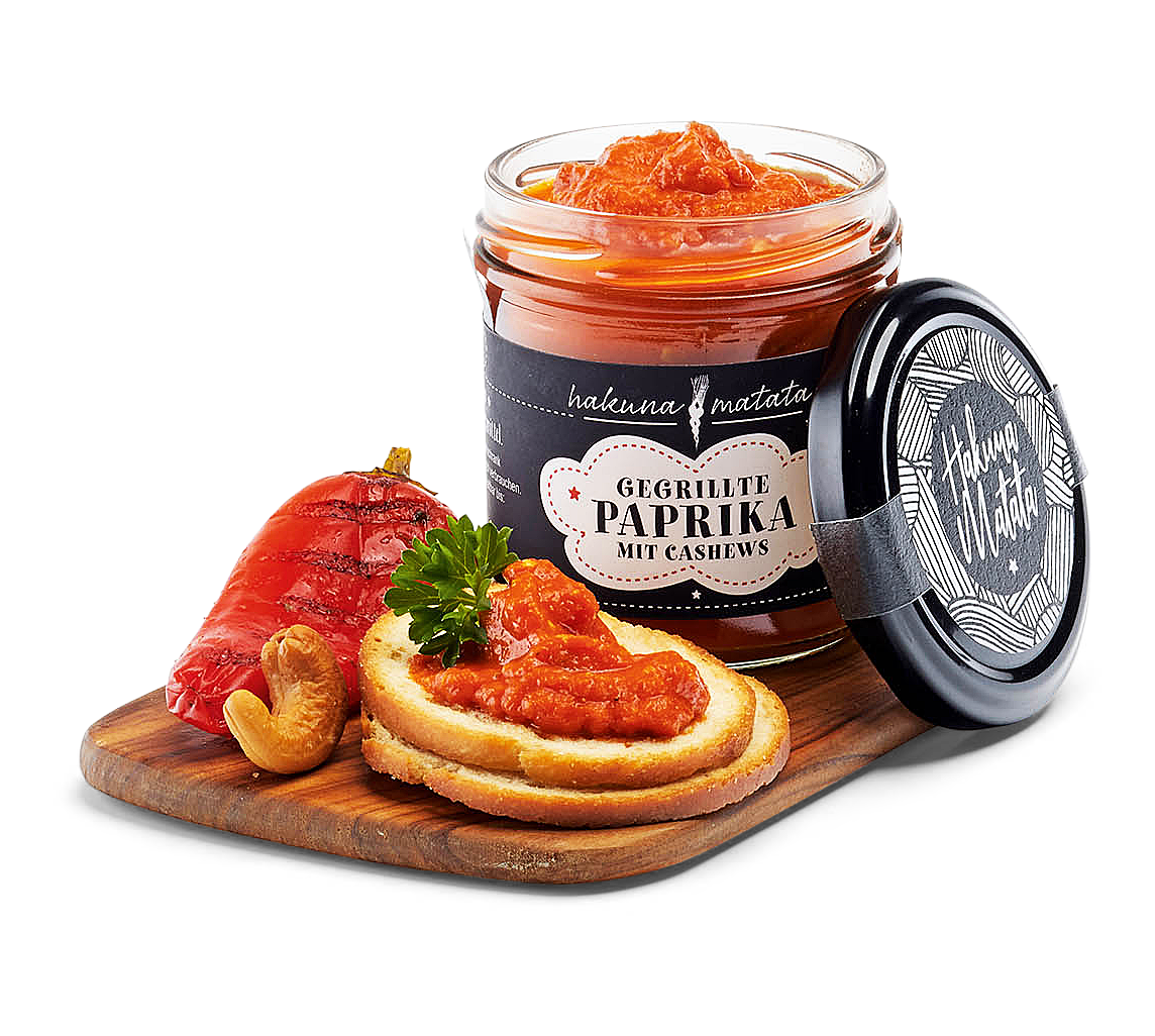 Image of Gegrillte Paprikacreme mit Cashewkernen