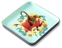 Tablett Tigerblume klein Curiosito 15x15cm Tablett Tigerblume klein Curiosito 15x15cm