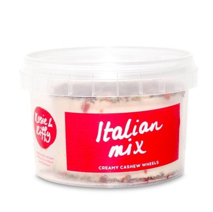 Cashew Aufstrich Italien, vegane Käse-Alternative mit Kräutern Cashew Aufstrich Italien, vegane Käse-Alternative mit Kräutern