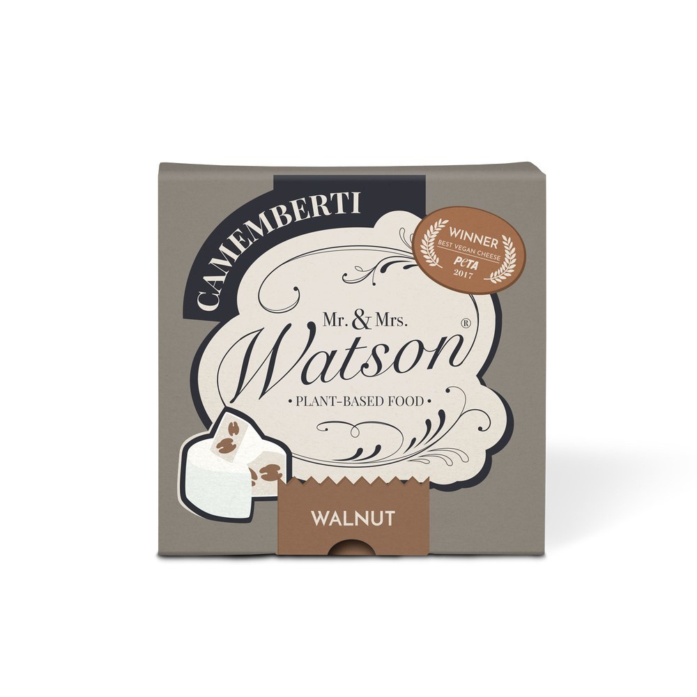 Walnuss Camemberti, vegane Käse Alternative Walnuss Camemberti, vegane Käse Alternative