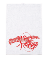 Geschirrtuch Hummer rot