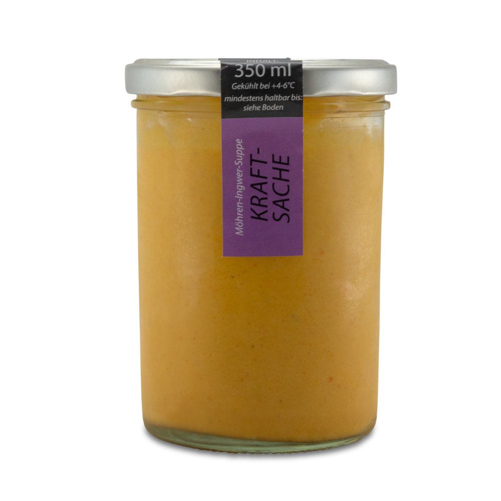 Möhren-Ingwer-Suppe Möhren-Ingwer-Suppe