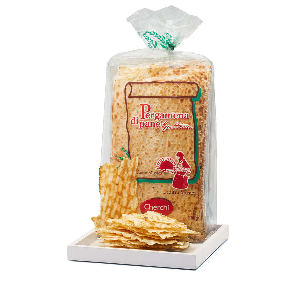 Sardisches Fladenbrot "Pane Guttiau" Sardisches Fladenbrot "Pane Guttiau"