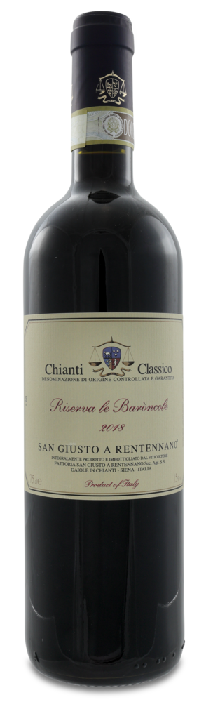 2018 Chianti Classico DOCG "Riserva le Baròncole" 2018 Chianti Classico DOCG "Riserva le Baròncole"