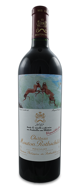 Image of 2012 Château Mouton Rothschild Etikett: Miguel Barceló