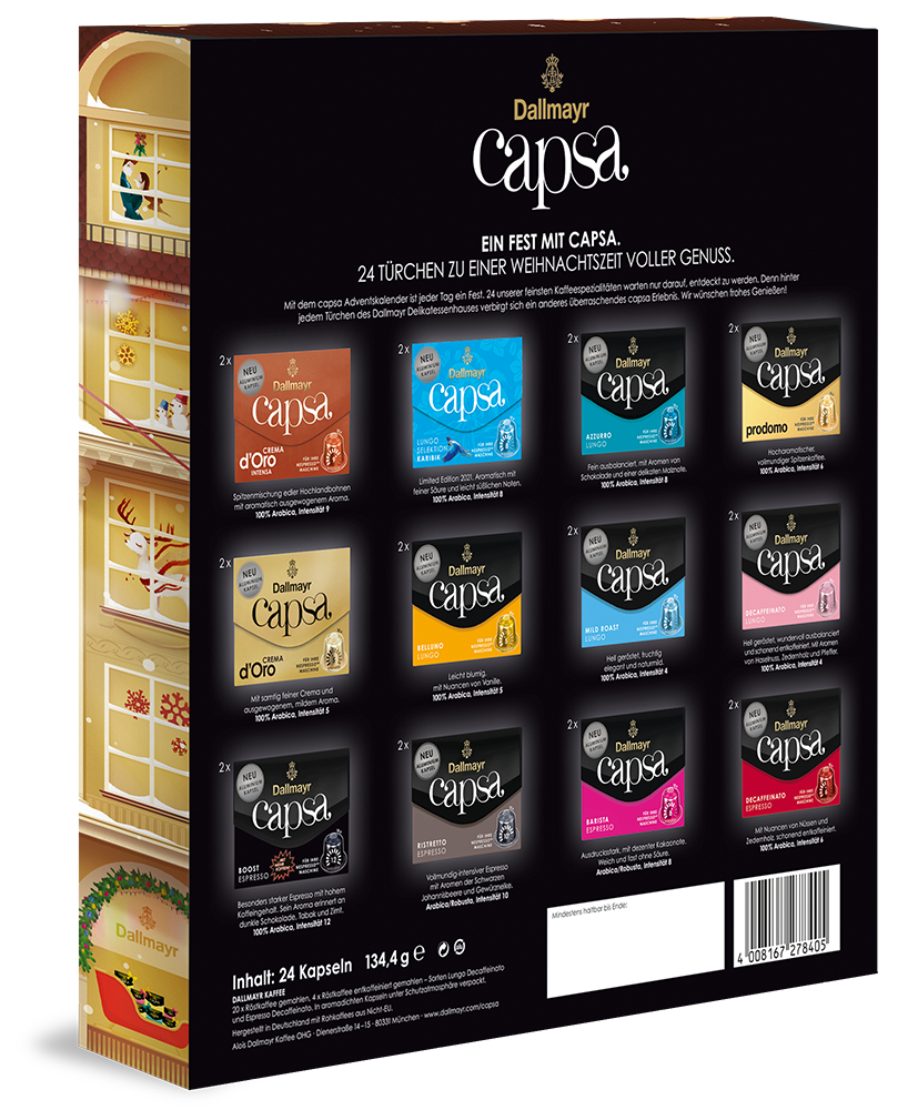 Capsa Adventskalender Capsa Adventskalender
