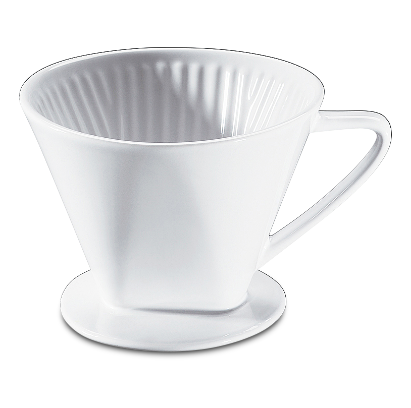 Kaffeehandfilter aus Porzellan Kaffeehandfilter aus Porzellan