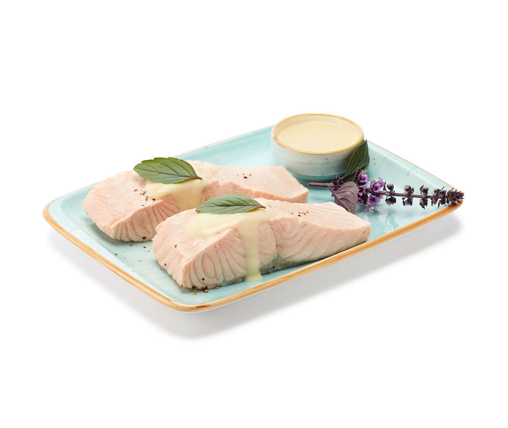 pochiertes Lachsfilet mit Champagner Beurre Blanc pochiertes Lachsfilet mit Champagner Beurre Blanc