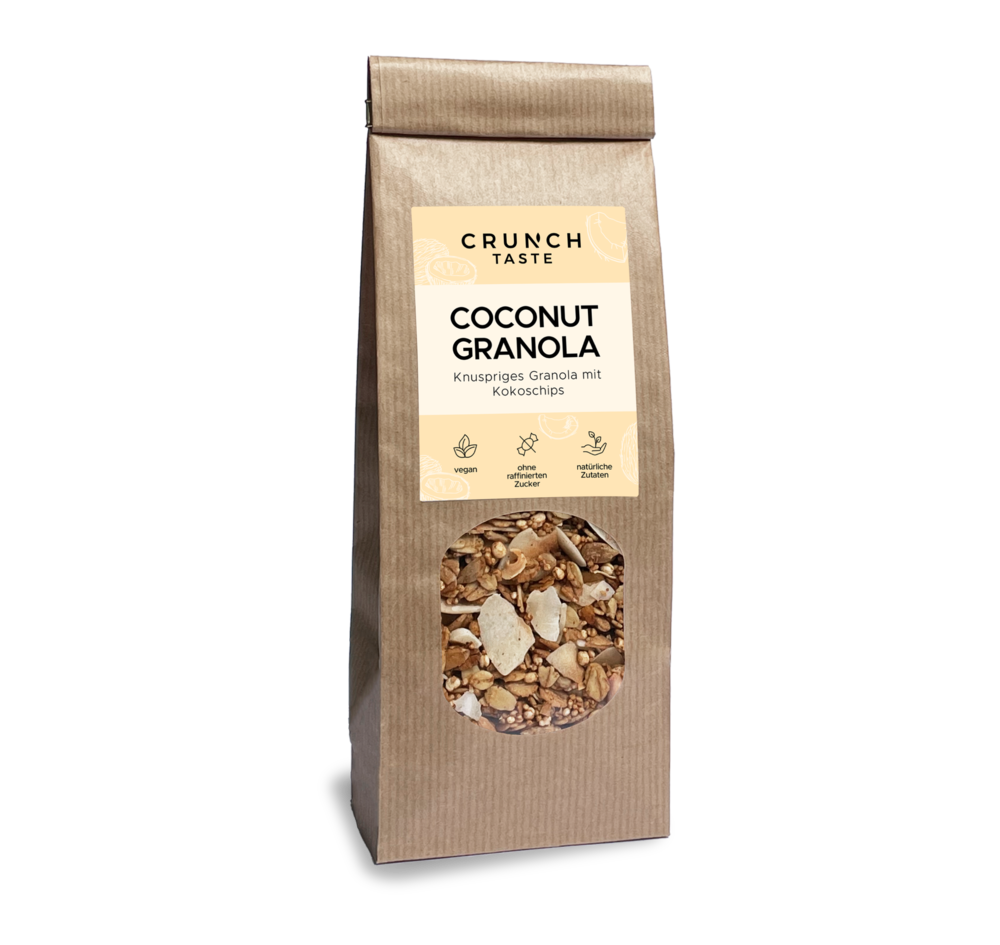 Granola mit Kokoschips Granola mit Kokoschips