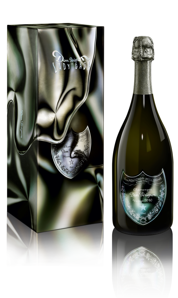 2010 Champagne Dom Pérignon Blanc Lady Gaga 2010 Champagne Dom Pérignon Blanc Lady Gaga
