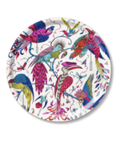 Tablett Audubon Vögel bunt