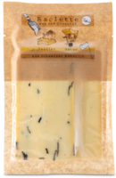 Raclette Natür und Trüffel SB, Rohmilch, mind. 45% Fett i. Tr. 2 Scheiben Raclette Natür und Trüffel SB, Rohmilch, mind. 45% Fett i. Tr. 2 Scheiben