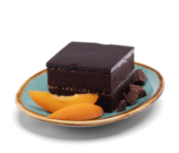Choc Apricot Bean Cake
