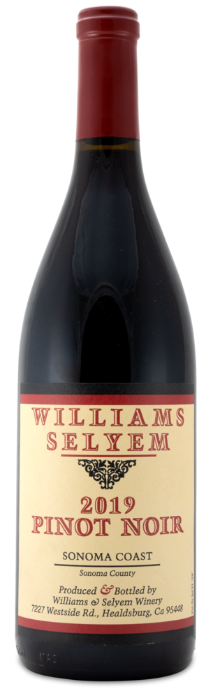 2019 Williams Selyem Pinot Noir Sonoma Coast