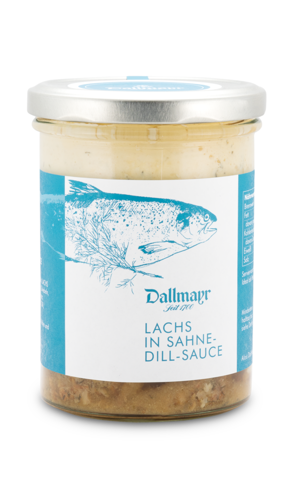 Lachs in Sahne-Dill-Sauce Lachs in Sahne-Dill-Sauce
