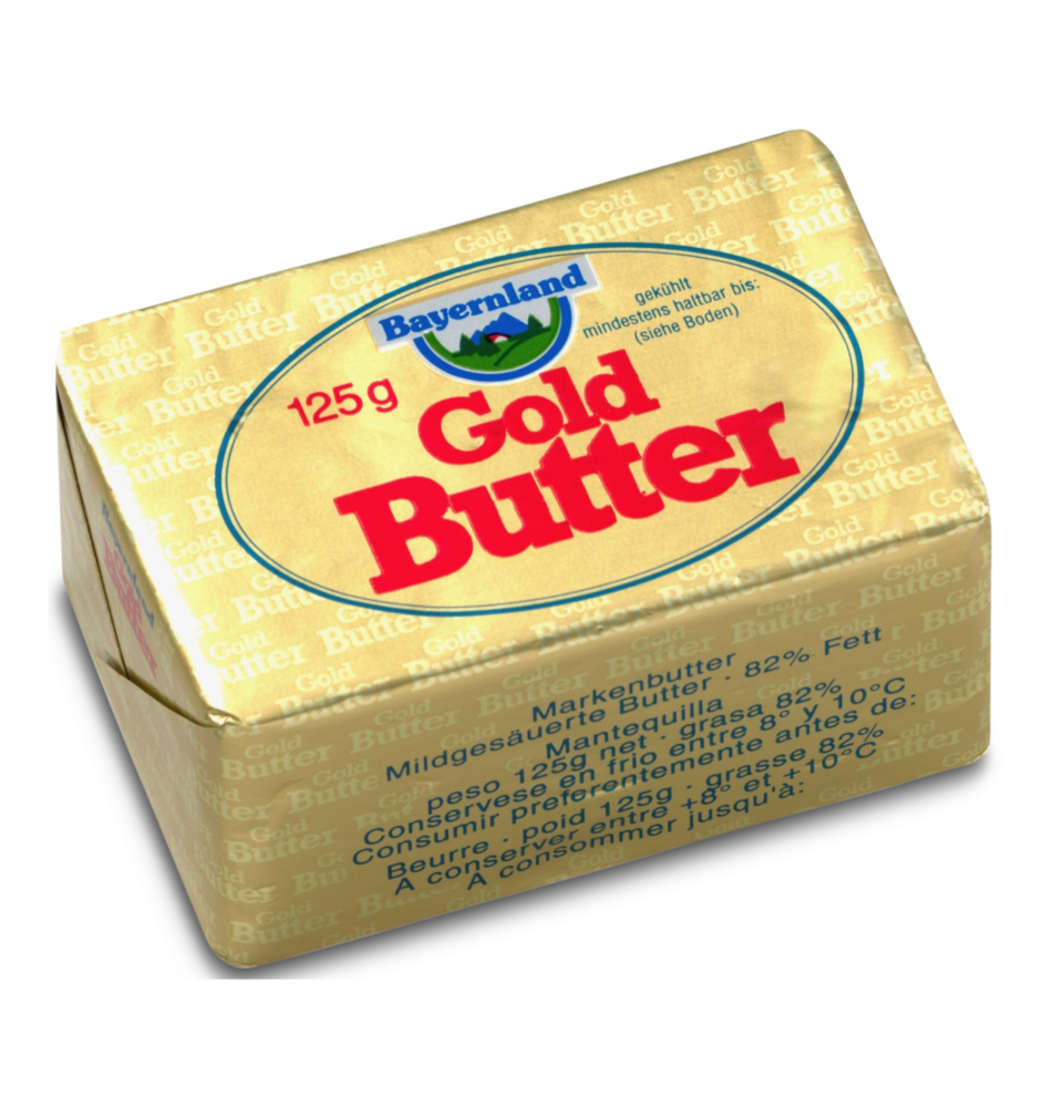 Goldbutter Bayernland mildgesäuert 82% Fett Goldbutter Bayernland mildgesäuert 82% Fett
